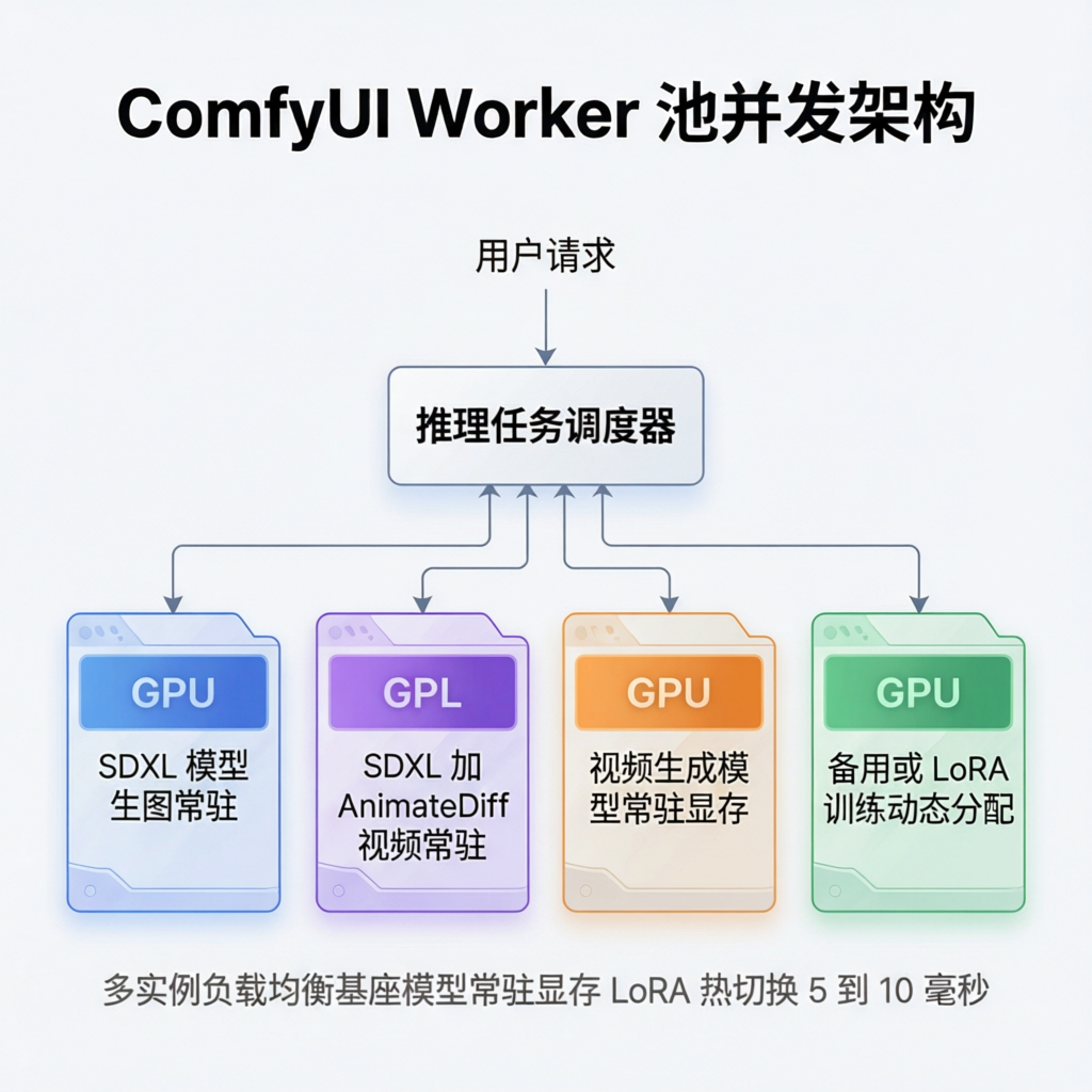 ComfyUI并发对比